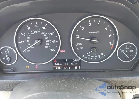 2013 BMW 328I из США, поврежденный, VIN WBA3A5C53DF355405